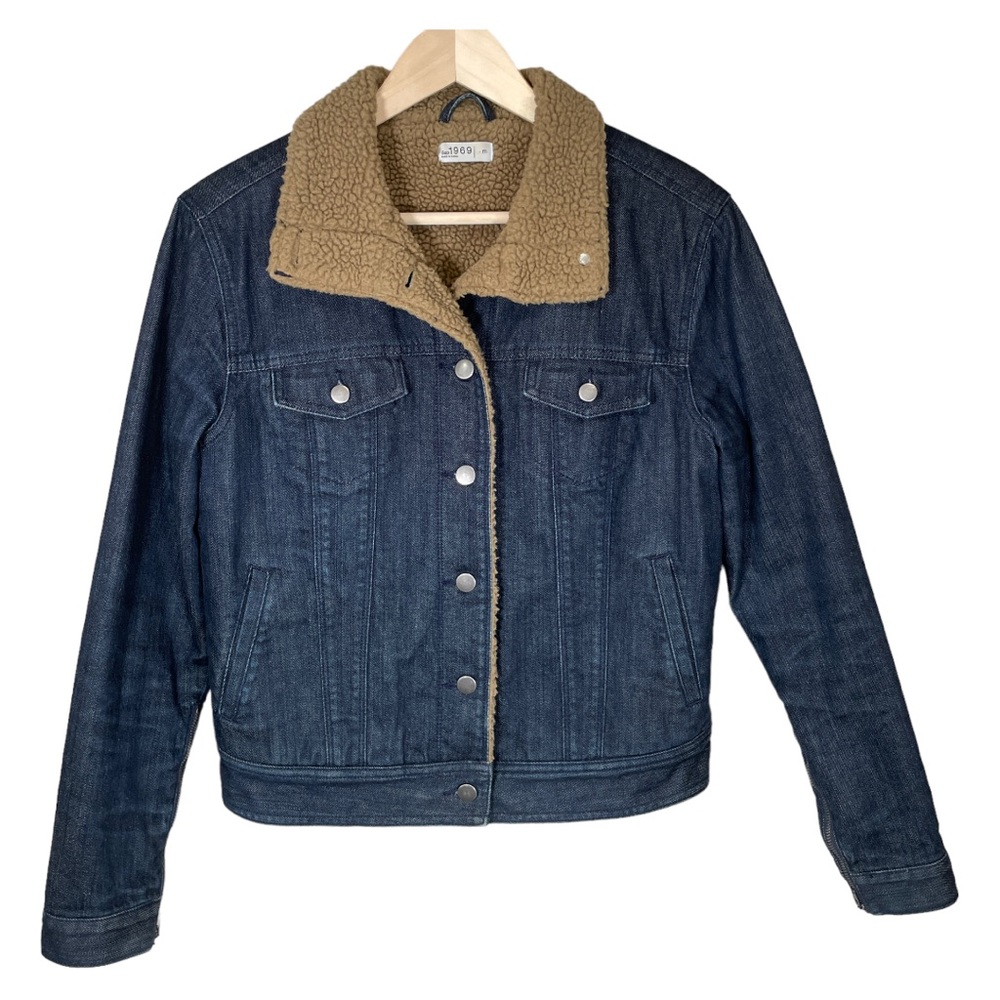 Gap Sherpa Lined Denim Jacket
